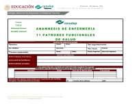 Anamnesis de enfermería