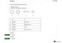 PORTAGE LEARNING Module 2 exam Chem 219 organic chemistry Dr. David Gallahar