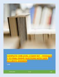 CWB Level 2 – CSA W178.2 Welding Inspector Certification | StudyGlobal | 2025 | Complete e
