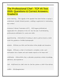 Glossary of Culinary Terms and Concepts