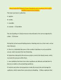 West Coast EMT Block 6 Exam Questions and Answers: A Comprehensive Review