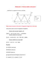 Elaborato 2 Scienza delle costruzioni