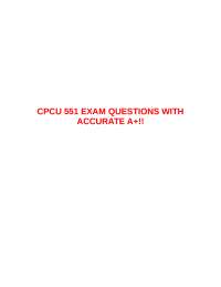 CPCU 551 Exam Questions: Commercial Crime Insurance