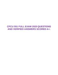 CPCU 551 Exam: Commercial Package Policy and Related Concepts
