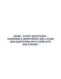 Monitoring Well Installation and Maintenance: A Comprehensive Q&A