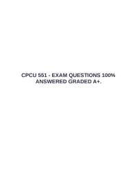 CPCU 551 Exam: Property & Business Income Coverage