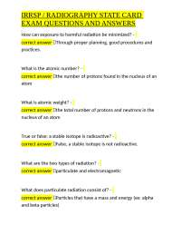 Radiography Exam Questions and Answers: A Comprehensive Guide