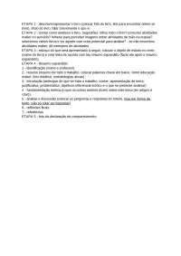 Passo a passo para portfólio de prática pedagógica