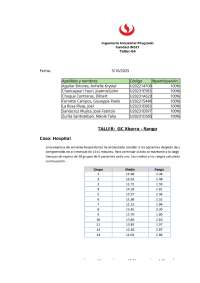 Análisis de Gráficos de Control X-barra y R: Un Estudio de Caso