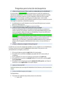 Preguntas de bioquímica 2