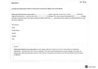PORTAGE LEARNING Module 7 Exam Chem-219 principles of organic chemistry by David gallaher