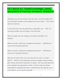 Culinary Arts Q&A: Trade Knowledge and Professional Practices