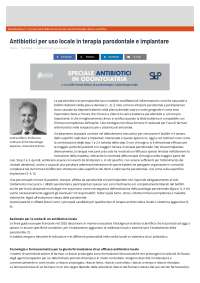 Antibiotici in parodontologia