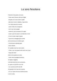 la sera fiesolana d'annunzio