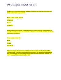 TNCC Exam Practice Questions: Trauma Nursing Review