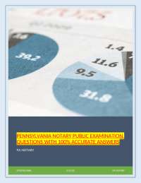 Pennsylvania Notary Public Exam Prep: Q&A Study Guide