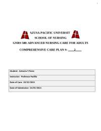 ARDS Management: Pharmacological and Nursing Interventions