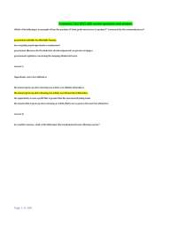 Economics Test 2025 with correct questions and answers
