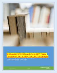 Alabama Property & Casualty Exam Prep: Q&A Guide