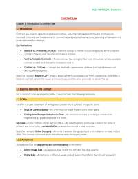 Contract Law: Key Principles, Terms, and Enforcement