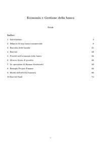 Economia e gestione della banca - totale - Amm. e gestione d'impresa (RN)