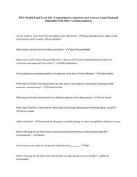 BYU Health Final Exam Prep: Comprehensive Q&A for Health and Wellness
