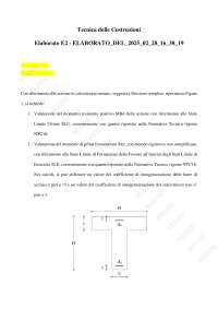 Elaborato E2 Tecnica delle costruzioni CORRETTO e SUPERATO 2025