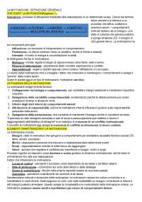 Appunti di Psicologia dei processi motivazionali e decisionali