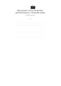 diritto parlamentare