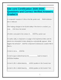Sitecore Certification Exam Q&A (2025-2026): Verified Answers