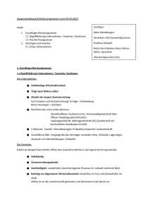Zusammenfassung externes Rechnungswesen