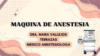Máquina de anestesia