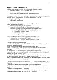Dispensa Linguistica Inglese, 2° semestre (Forchini)