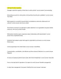 Management and Office Administration Practice Questions