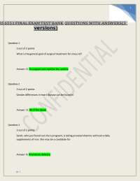 Obstetrics and Gynecology Exam Questions and Answers