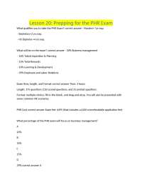 PHR Exam Prep: Questions and Answers for Certification Success