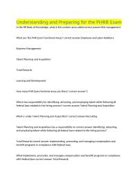 PHR® Exam Preparation Guide: Key Concepts and Practice Questions