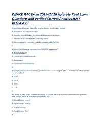 Medical Device Regulations: A Comprehensive Q&A