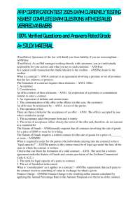 AFIP CERTIFICATION TEST 2025 EXAM CURRENTLY TESTING  NEWEST COMPLETE EXAM QUESTIONS WITH D