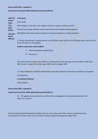 Nursing Exam Questions and Answers: Medical Assessments and Interventions