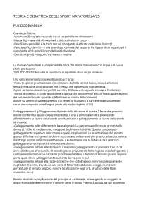 Teoria e didattica degli Sport Natatori
