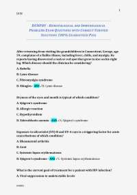 Hematology and Immunology Exam Questions: A Comprehensive Review