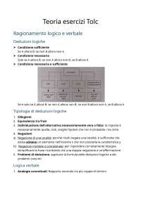 Preparazione Tolc Psicologia