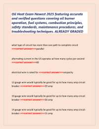 Oil Heat Exam Prep 2025: Q&A Guide for Technicians