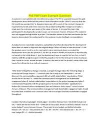 PMP Exam Practice Questions: Agile and Project Management