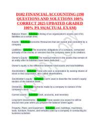 Financial Accounting: Key Concepts and Solutions (2025)