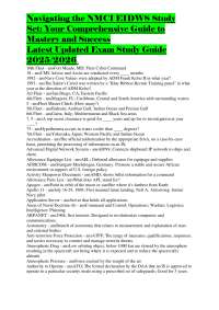 NMCI EIDWS Exam Study Guide: Mastery of Naval Communications & Cybersecurity