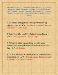 U1 UST INSTALLATION |RETROFITTING EXAM GUIDE WITH GUARANTEED ACCURATE ANSWERS