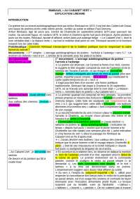Analyse linéaire de au cabaret vert de Arthur Rimbaud