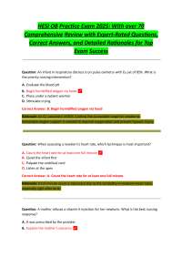 Obstetrics Practice Exam 2025: Review Questions and Answers
